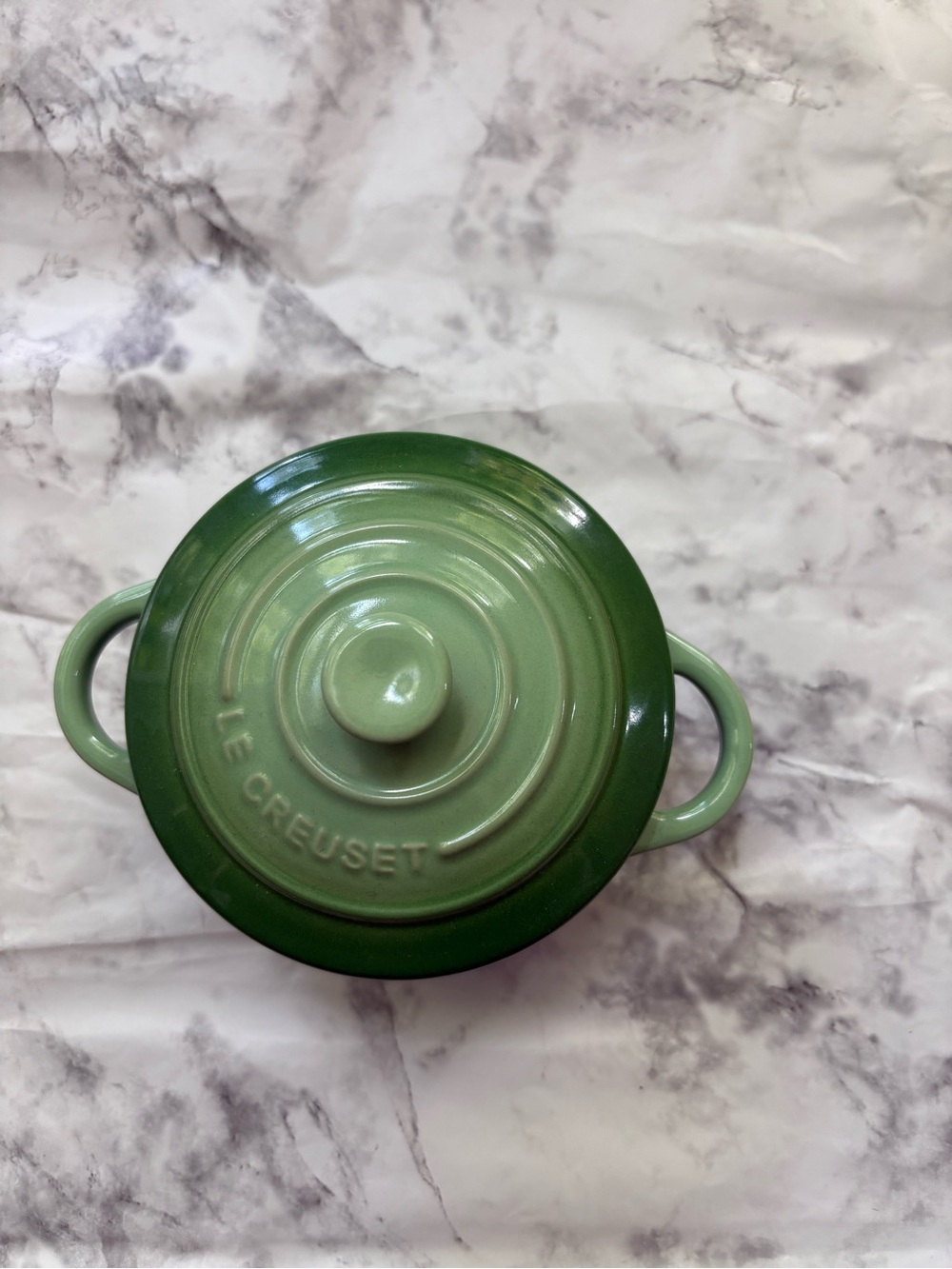 Le Creuset Mini 8oz Cocotte Rosemary